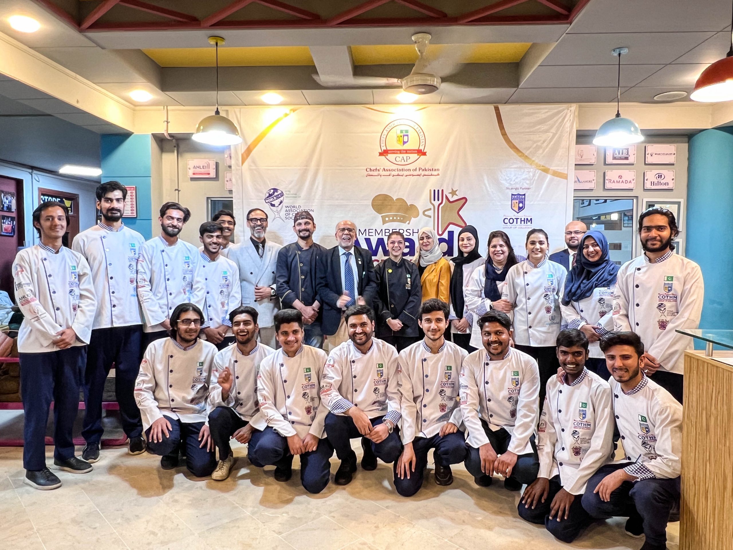 A Proud Moment for COTHM Islamabad: Culinary Students Join the Chef’s Association of Pakistan