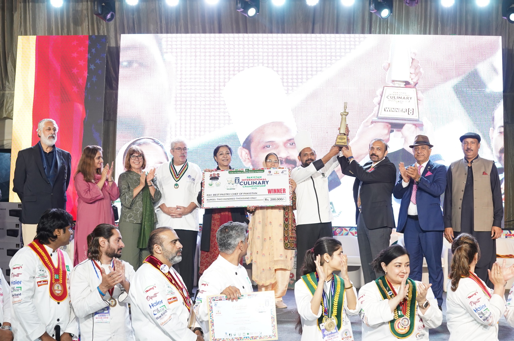 Tanveer Hussain Sets a Sweet Benchmark, Wins Best Pastry Chef of Pakistan at Pakistan International Culinary Championship